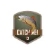 Delphin CatchME! Nálepka Pstruh