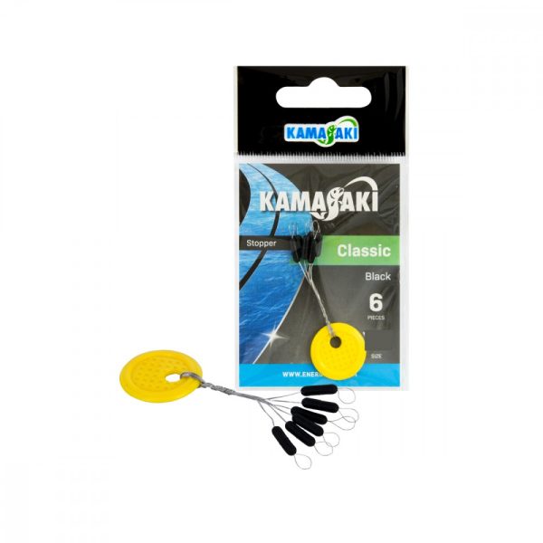 Zarážka Kamasaki Classic podlhovastá žltá M