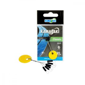 Zarážka Kamasaki Classic podlhovastá čierna Xl