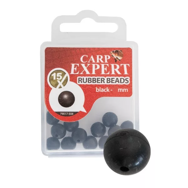 Cxp Gumová Gulička 8Mm 15Ks/Balenie Čierna