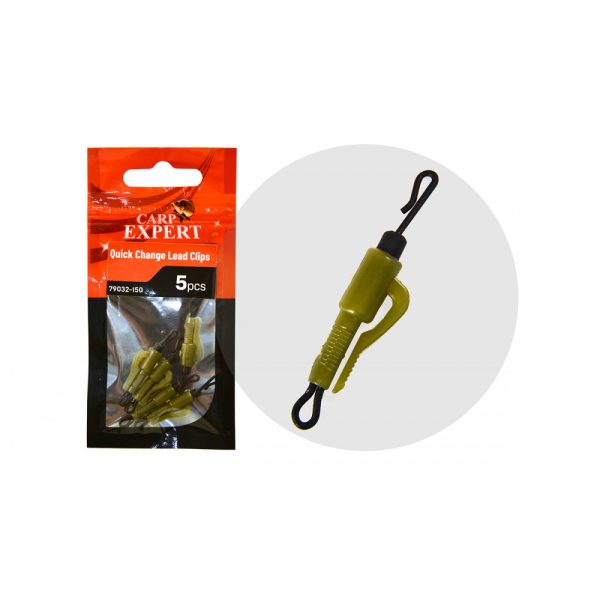 Carp Expert Quick Change Lead Olovený klip 5ks