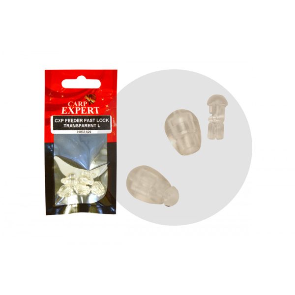 Carp Expert Feeder Fastlock Priehľadný Rýchloklip S