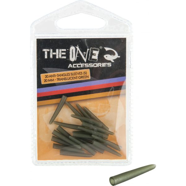 The One Silikónová Gumená Trubička 20mm Priesvitná Zelená 20ks