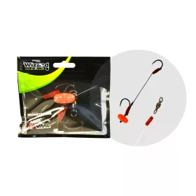   Wizard Monster Surface Livebait Double Monobraid Rig 7/0+9/0 Round Sumcová Náväzcová Súprava