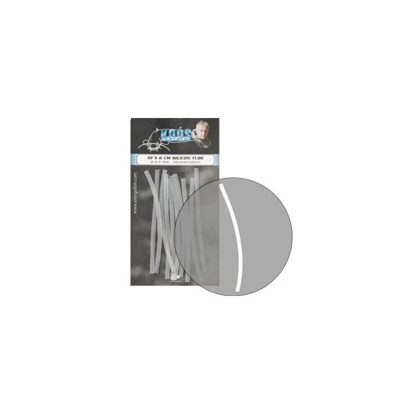 Koós Catfish Silikónová Hadica 2,5mm Priehľadná 10Ks/Bal.