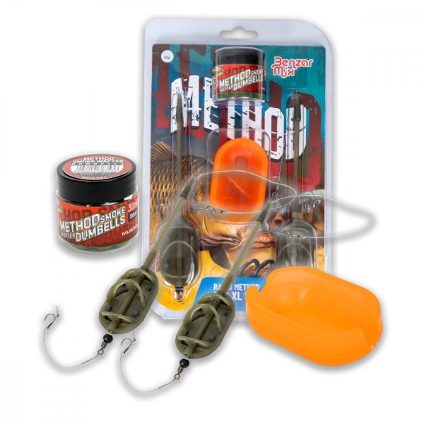 Benzár Mix Rapid Method Arc XL montážny set 30gr 2ks montáže+plnička+nástraha na dno