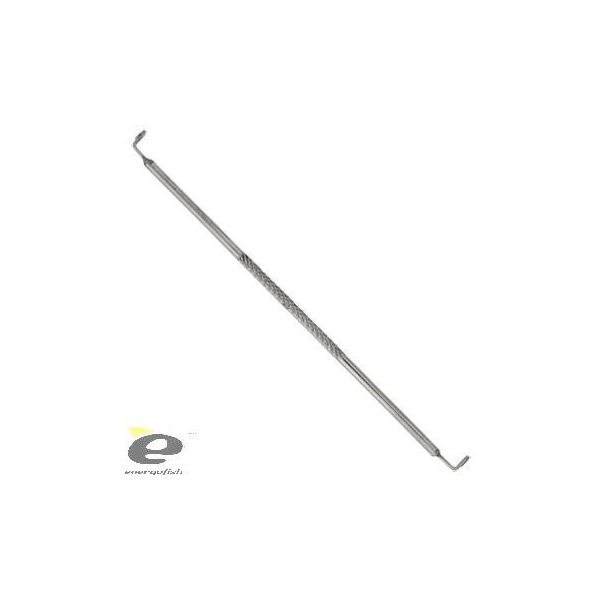 Háčikový uvoľňovač kovový obojstranný