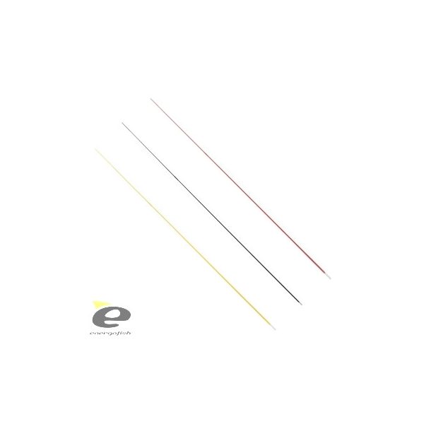 Sklenená špička 2,0X6X600 Žltá