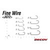 Decoy Jig12 Fine Wire #6 Füles Szakállas Egyágú Jig Horog 9db