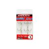 Decoy T-S21 Belly Hook #8 Füles Szakállas Háromágú Horog 6db