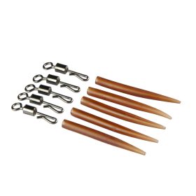   Carp Academy Rýchlospojka so silikónovou hadičkou L 5ks (356417)