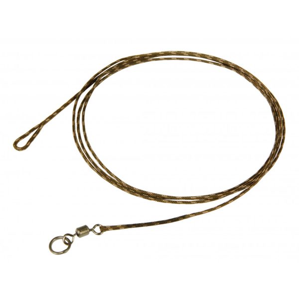 Carp Academy Nadväzec s olovenou vložkou s obratlíkom 95cm 35lbs (359060)