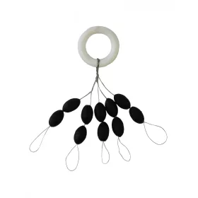 Nevis Gumový stopper Čierny 8x5mm XXL