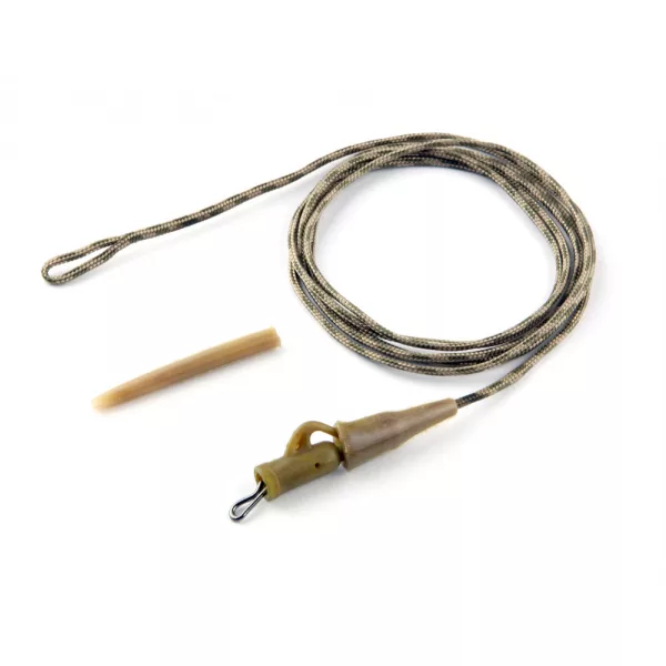 Carp Academy Náväzec s olovenou vložkou s rýchloklipsom 95cm 35lbs