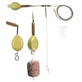   Carp Academy PVA koncová montáž na Leadcore šnúre veľkosť 4 70g