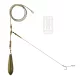 Carp Academy Kompletný helikoptérový nadväzec na olovenom lanku č. 4 70g