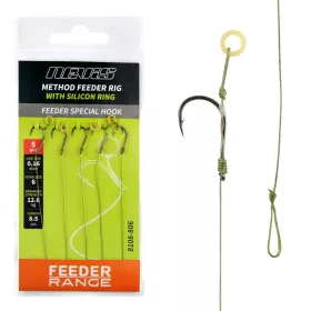   Nevis 12 Feeder Pletený náväzec So silikónovým krúžkom 5ks