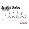 Decoy Worm 13S Rock Fish Limited 4/0 Offset Horog 4db