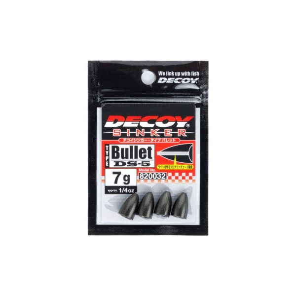 Decoy DS-5 Type Bullet 3,5gr Bullet Ólom 5db