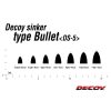 Decoy DS-5 Type Bullet 3,5gr Bullet Ólom 5db
