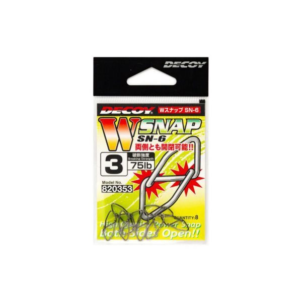 Decoy SN-6 W Snap 2 60lb Kapocs 8db