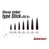 Decoy DS-6 Sinker Type Stick 1,8gr Drop Shot Ólom 6db