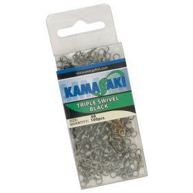 Kamasaki Trojité Obratlíky Čierne   1