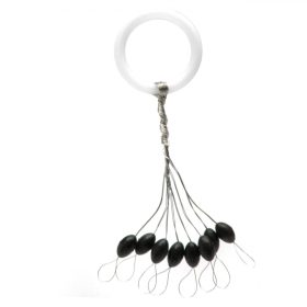 Nevis Gumová Zarážka Čierna S 4,5x2,2mm 8ks