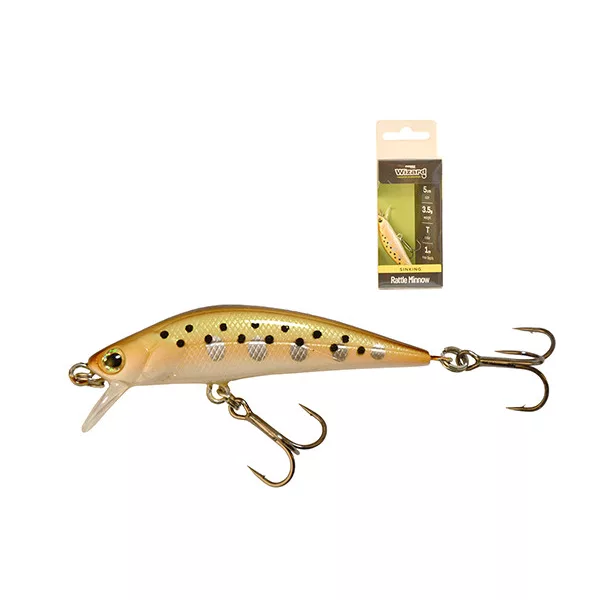 Wizard Rattle Minnow Sinking T 5cm 3,5gr Wobbler