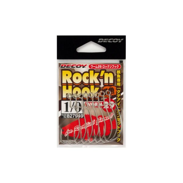 Decoy Worm 29 RockN 2 Offset Horog 9db