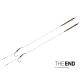 Delphin THE END Boilie rig naviazaný háčik / 2ks 20cm/25lbs/#4