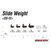 Decoy DS-12 Slide Weight 1,8gr Offset Ólom 4db