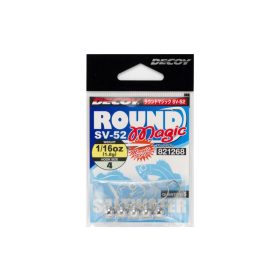 Decoy SV-52 Round Magic #3 2,5gr Jig Fej 4db