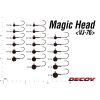 Decoy VJ-76 Magic Head #2 7,0gr Jig Fej 3db