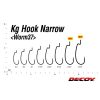 Decoy Worm 37 KG Narrow 5/0 Offset Horog 5db