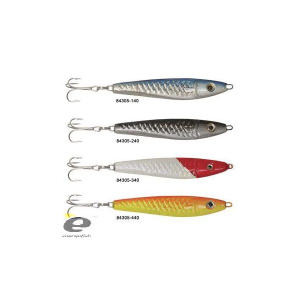 Kamasaki Ecopilker Pilker Čierny Strieborný 75mm - 40gr