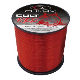 Climax Cult Carp Red Mono 300m 0,28mm Monofil Főzsinór