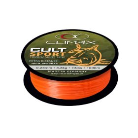   Climax Cult Carp Sport Mono Orange 1000m 0,30mm Monofil Főzsinór