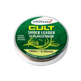   Climax Cult Carp Shock Leader 100m 0,60mm 45lb 20,3kg Camouflage Monofil Előkezsinór