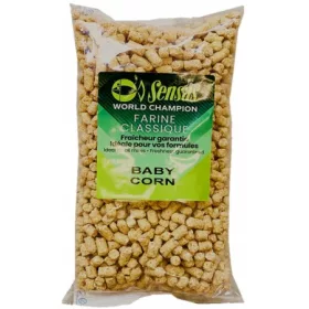   Sensas Kukuričné pelety Baby Corn Lisované kukuričné pelety 1kg