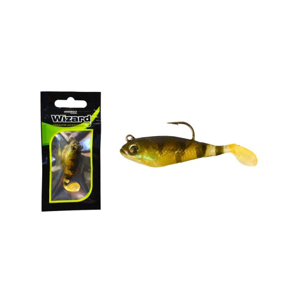 Wizard Swimbait Perch 5,08cm Cleartiger Gumená rybka