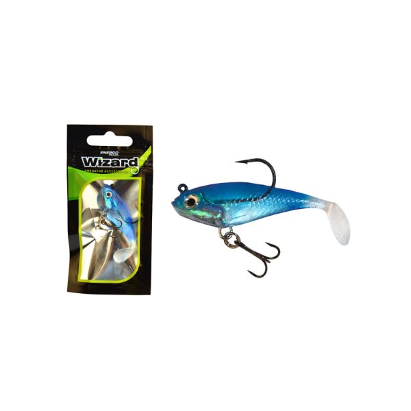 Wizard Swimbait Paddle Shad 5,08cm Blue Gumená nástraha