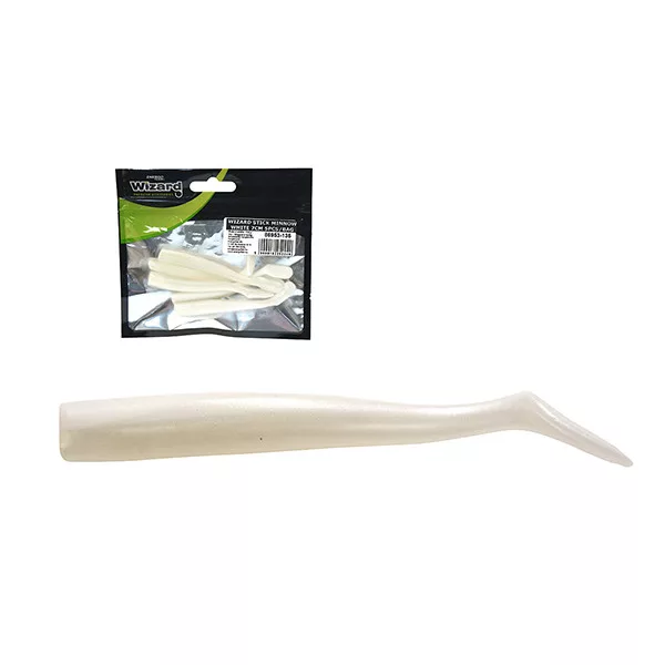 Wizard Stick Minnow White 7cm Umelá nástraha 5ks