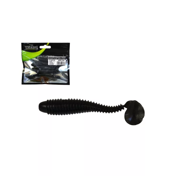 Wizard Power Minnow Black 5cm Plastová nástraha 10ks