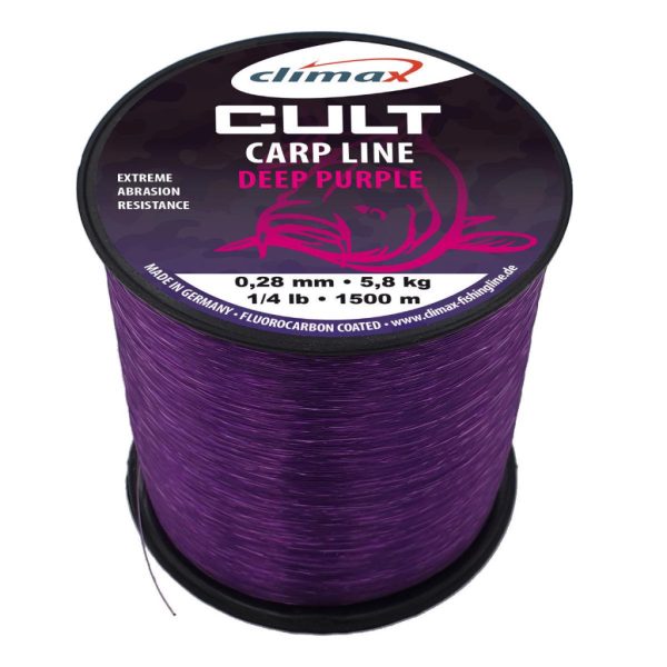 Climax Cult Carp Deep Purple Mono 1000m 0,30mm Monofil Főzsinór