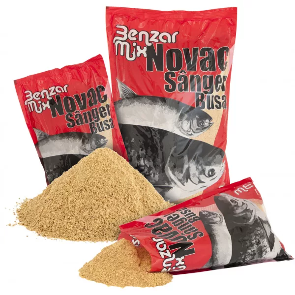 Benzar Mix Novac Sanger Amur Bez Rybej Múčky Feeder Krmivo 3kg