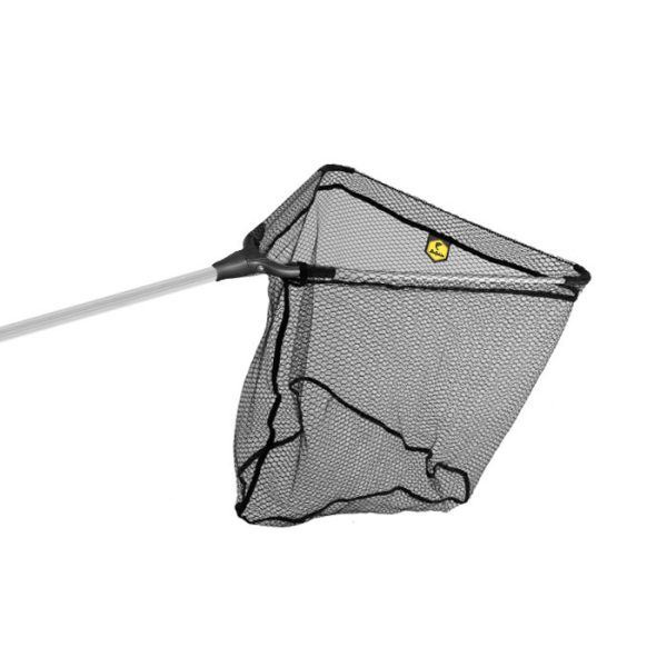 Delphin podberák s plastovým pripojením hlavy 50x50/170cm - Podberák s rúčkou a sieťou