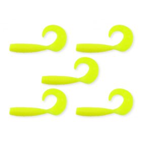   Nevis Twister 7,5cm 4,17gr 5ks/bal Žltá Plastová nástraha