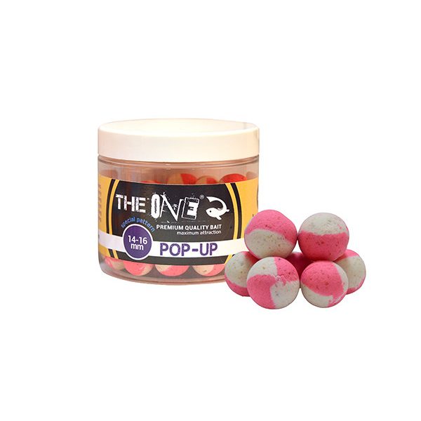 The One Pop Up Lemon Fish Garlic Ružovo-Biela 14-16mm Pop Up 60gr