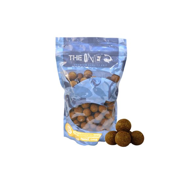 **The One** **The** Fermented One Soluble Sweetcorn 24mm Boilies 1kg